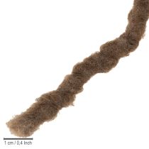 Artikel Flausch Mirabell Wollkordel Braun 25m Dekoband Floristik Basteln