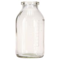 Artikel Flaschen Deko Glas Mini Vasen Tablett Metall Rund Ø11,5cm