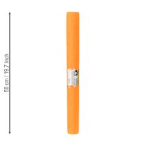 Artikel Floristen-Krepppapier Hellorange 50x250cm