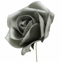 Artikel Foam Rose Grau Ø15cm 4 St