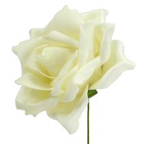 Artikel Foam Rosen Creme Ø15cm 4 St