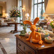 Artikel Dekohase Osterdeko aus Kunststoff Ideal als Dekoration und Geschenkidee 20cm 2St