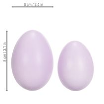 Artikel Kunstvoll gefärbte Gänseeier perfekt als individuelle Frühlingsdeko 8cm 10St