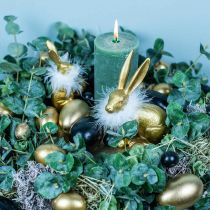Artikel Gänseeier Golden Ausgeblasene Eier Osterdeko 10 St