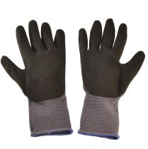 Artikel Gartenhandschuhe Gr 8 EN 2121X Grau Schwarz Blau Nylon