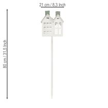 Artikel Lichterhaus am Stab Gemütliche Dekoration für festliche Atmosphäre Garten und Balkon 80cm