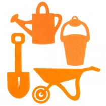 Artikel Gartenwerkzeug Filz Orange 24 St