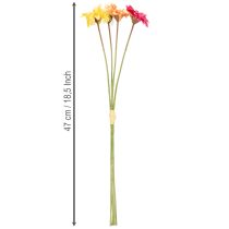 Artikel Künstlicher Gerbera Blumenbund für frische und pflegeleichte Dekoration 47cm 32St