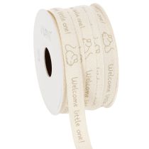 Artikel Geschenkband Mäuschen Dekoband Geburt Taufe 15mm 20m