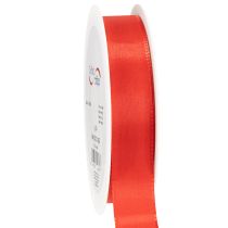 Artikel Geschenkband und Dekoband Taftband Rot 25mm 50m