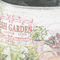 Artikel Gießkannen Deko Silber Metall Fresh Garden 30x11x14,5cm