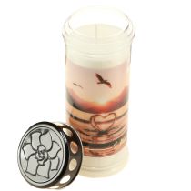 Artikel Grabkerzen Grablichter Sonnenuntergang Ø7,5cm H20cm 2St