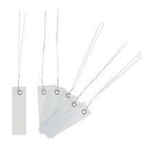 Artikel Hängeetiketten Weiß 18mm x 60mm 250 St