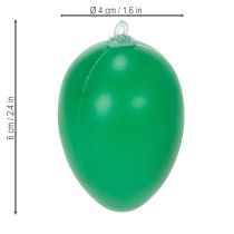 Artikel Ostereier Anhänger für Frühjahrsdekoration Haus oder Garten Bunte Dekorationsartikel 6cm 24St