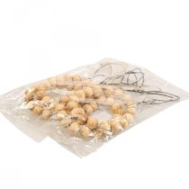 Artikel Deko Anhänger Hasen Deko Holz Perlen Metall 8,5cm×18cm 4 St