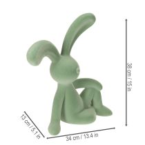 Artikel Dekofigur Hase Süße Figur für frühlingshafte Stimmung in jedem Raum 38cm