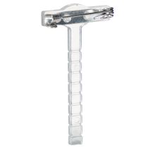 Artikel Hochzeitsanstecker Revers Anstecknadeln transparent/Silber 5cm 50 St