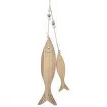 Artikel Holzfische Dekohänger Fisch Blau Weiß 11,5/20cm 2er-Set