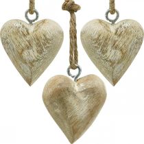 Artikel Holzherz Christbaumschmuck 4,5cm 36 St