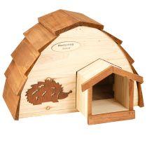Artikel Igelhaus Igelhotel Tannenholz Futterstelle Holz 34×18×24cm