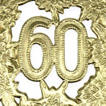 Artikel Jubiläumszahl 60 Ø8cm 10 St