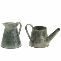Artikel Kerzenhalter Kanne Antik-Optik H12/9cm 2St