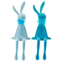 Artikel Deko Hase Niedliche Osterdekoration Kantenhocker für Fensterbrett 36cm 2St