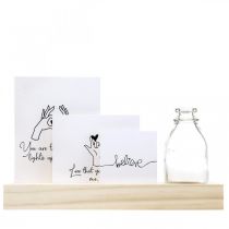 Artikel Kartenhalter Holz Fotohalter Holz Mini Vase 25×7,5×12cm