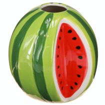 Artikel Keramikvase Wassermelone Deko Vase Keramik H12cm
