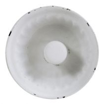 Artikel Kerzenhalter Backform Weiß Ø5,3cm H2cm