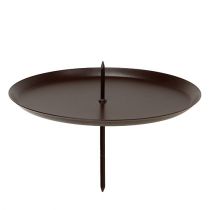 Artikel Kerzenhalter Braun Ø10cm 4 St