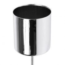 Artikel Kerzenhalter Silber für Stabkerzen Ø3,5cm 4 St