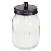 Artikel Kerzenhalter auf Glas mit 24 Kerzen Adventskalender H14,5cm