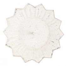 Artikel Kerzenhalter zum Stecken 11x8cm Creme 4St