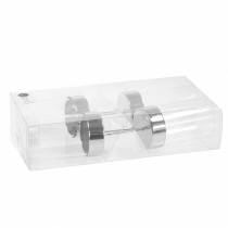 Artikel Kerzenhalter zum Stecken Metall/Glas Ø5cm H14cm 4 St