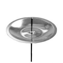 Artikel Kerzenhalter mit Dorn Silber Ø8cm 16 St