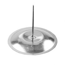 Artikel Kerzenhalter mit Dorn Silber Ø8cm 16 St