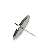 Artikel Kerzenhalter Silber Ø7cm 4 St