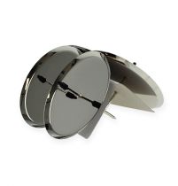 Artikel Kerzenhalter Silber Ø8cm 4 St