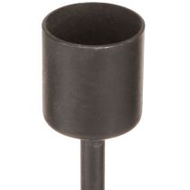 Artikel Kerzenständer Metall Kerzenhalter Antikbraun H16cm 2St