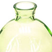 Artikel Kleine Glasvasen Bauchig Minivasen Grün Ø7,5cm H9cm 6 St