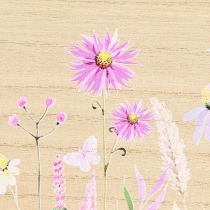 Artikel Kleine Holzbox Holzkiste Blumen Schmetterling 30x18cm