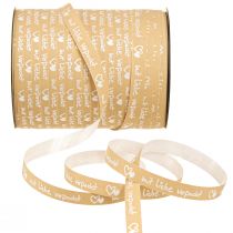 Artikel Kräuselband „Mit Liebe verpackt“ Geschenkband 10mm 150m