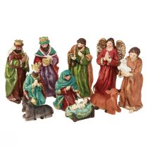 Artikel Krippenfiguren Set Handbemalt Polyresin 5,5-12cm 10St
