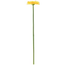 Artikel Künstliche Blumen Gerbera Sonnengelb Gartenblume 47cm