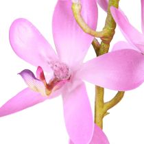 Artikel Künstliche Orchideen 8 lila Blüten Ø3,5cm–5cm 2St