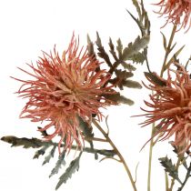 Artikel Künstliche Flockenblume Kunstblumen Herbst 3 Blüten Rot 48cm