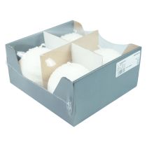 Artikel Kugelkerzen Weiß Schneeball Kerzen Kugelkerzen Ø10cm 4 St