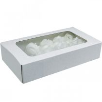 Artikel Kunstrosen Weiß Wachsrosen Deko Rosen Wachs Ø6cm 18 St