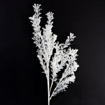 Artikel Kunstzweig gefrostet Dekozweig Winterdeko Weiß 78cm 2St